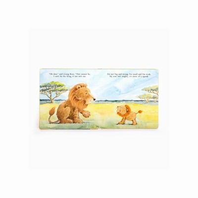 Jellycat The Very Brave Lion Books UK | 83415IYAH